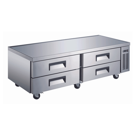 FED-X Chef Base Refrigeratied Drawer Bench 453L XCB-72 - JDS Hospitality Equipment 