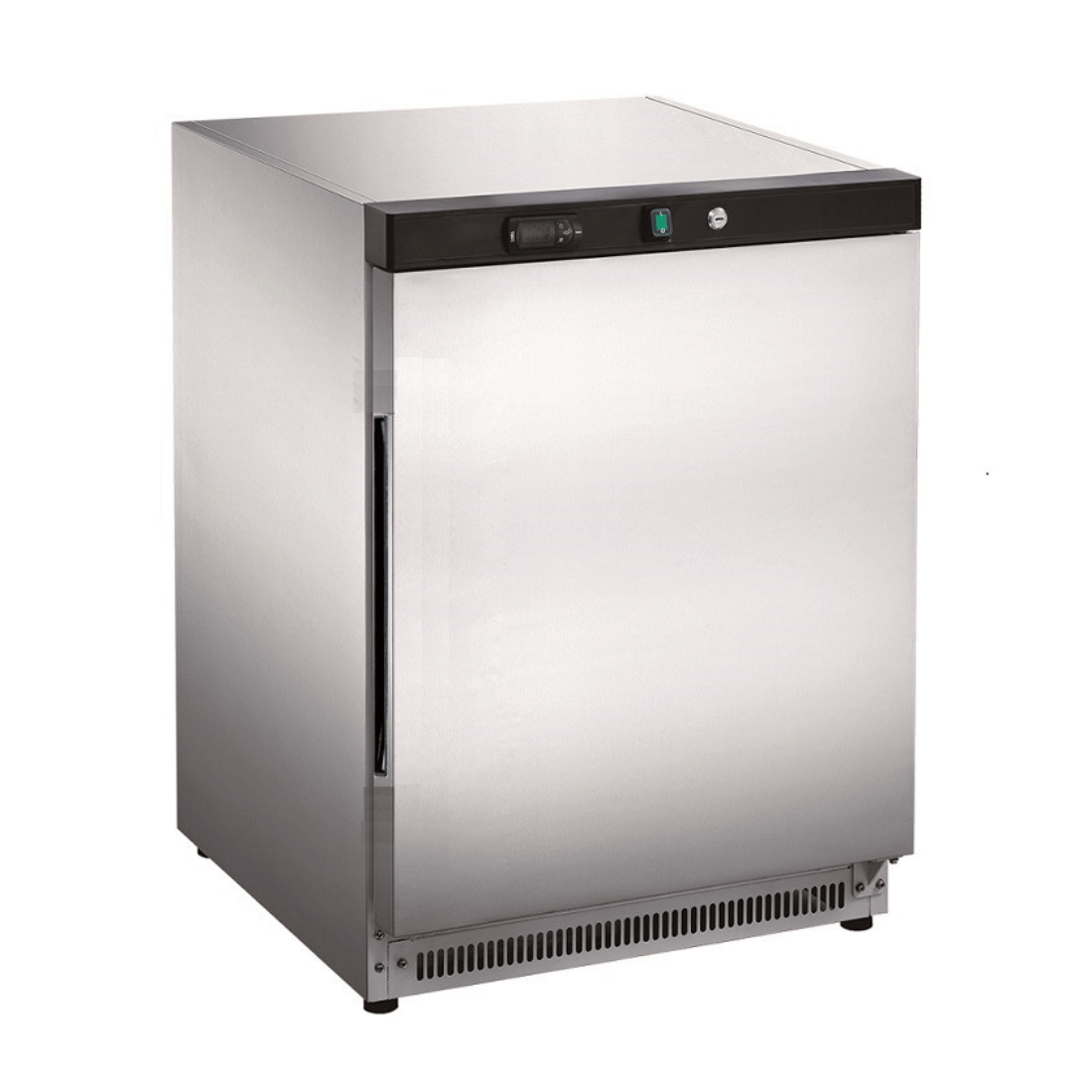Thermaster Stainless Steel Uprighht Static Freezer XF200SS - JDS Hospitality Equipment 