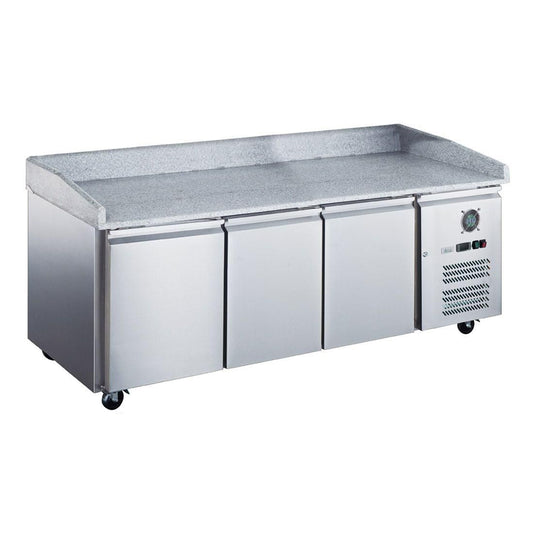 FED-X Three Door Standard Saladette On Castors XPZ3600TN - JDS Hospitality Equipment 