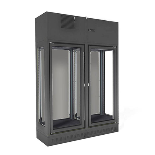 Fagor Single Zone 2 Doors Black Central Wine Cellar FWC-2602-1CB - JDS Hospitality Equipment 