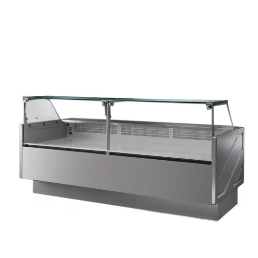 TDMR-0925 Serie MR 2480mm Wide Deli Display with Storage and Castors - JDS Hospitality Equipment 